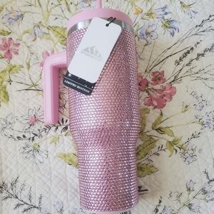 HYDROPEAK PINK RHEINSTONE EMBELLISHED TUBLER - LAST ONE!! Car CUP 🌟